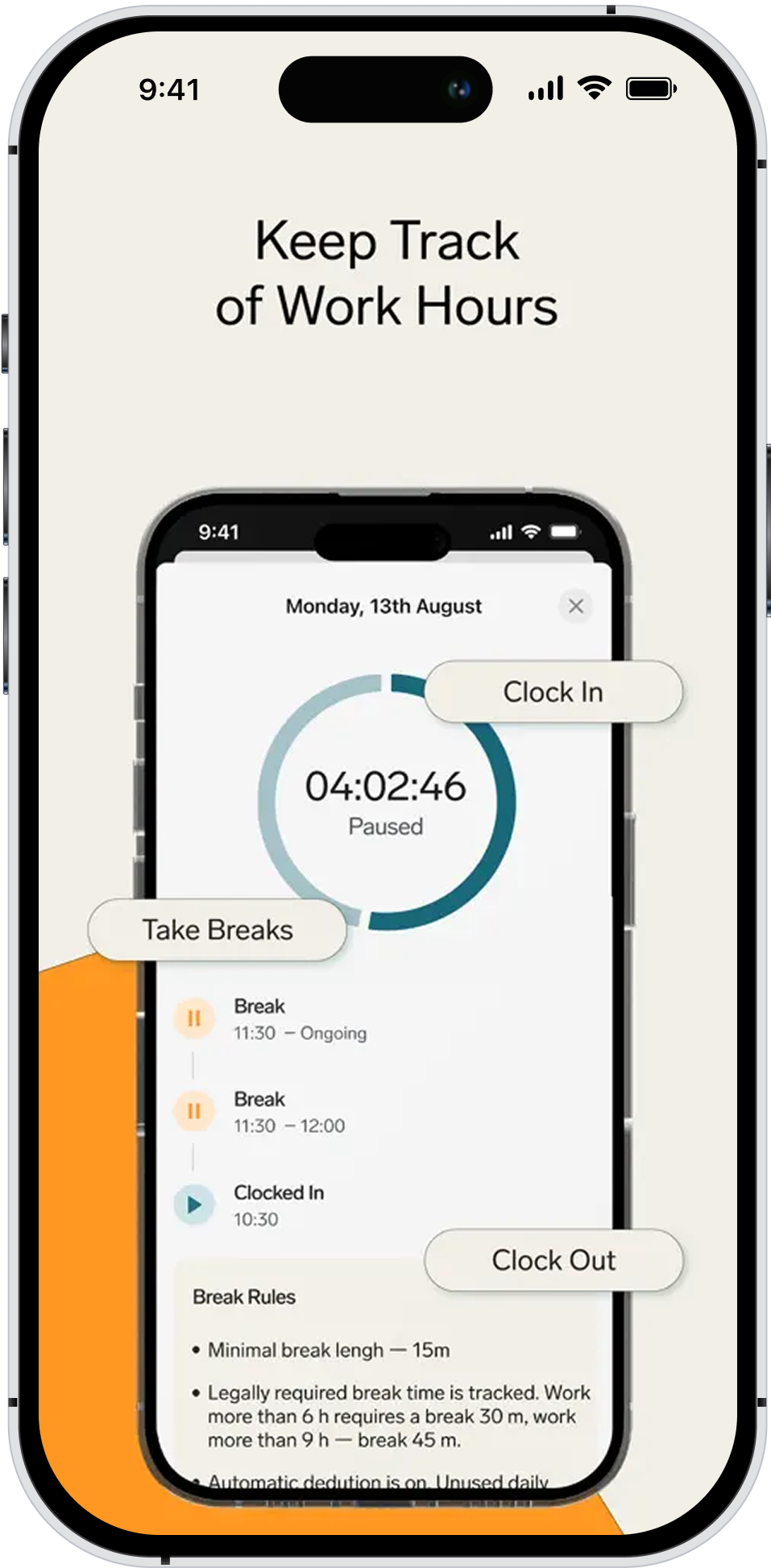 Flair HR app screens
